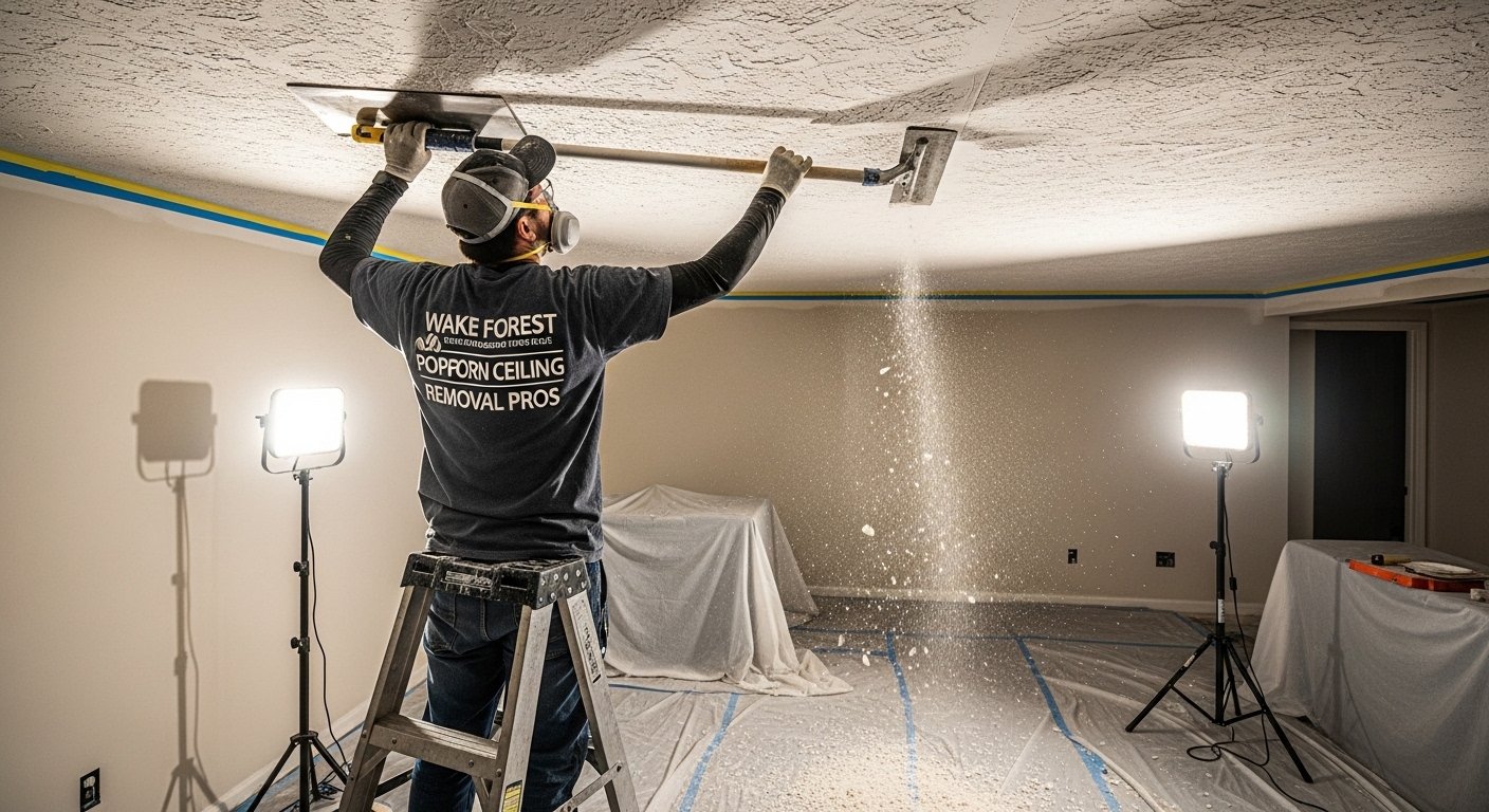 Smooth Ceiling vs. Knockdown Texture