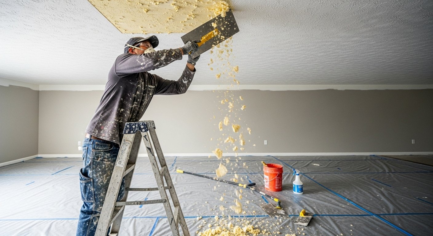 Homeowner guidance for ceiling remodeling